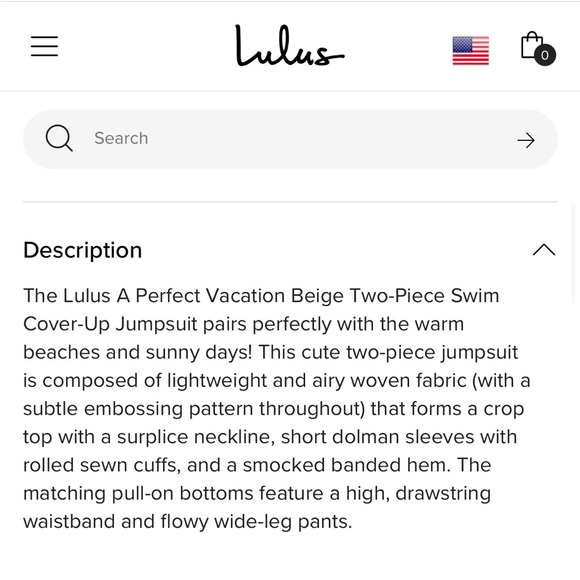 Lulu’s Vacation two-piece jumpsuit - Picture 6 of 7